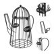 thumbnail image 4 of Cesta de café Morbido ahuecada de acero, organizador de artículos diversos en forma de tetera, decoración del hogar, 1 ud. (negro HOMEMAXS 12145651-MX, 4 of 6
