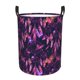 thumbnail image 1 of Fotbe Purple Dreamcatcher Cesto de Ropa con Asas, Cesto Impermeable de Gran Capacidad, Bolsa de Lavado para Dormitorio, Cesto de Ropa con Ruedas y Asas-Small, 1 of 6