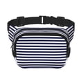 thumbnail image 1 of Easygdp Navy Blue And White Stripes Fanny Packs para Mujeres y Hombres, Bolsa de Cinturón, Bolsos de Cruz para Trabajo/Correr/Senderismo, 1 of 9