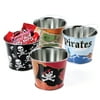 Mini Pirate Buckets (12 Count)
