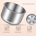 thumbnail image 3 of Leakage Proof Lunch Box with 2 Stainless Steel Inner Bowls for Office, Portable Electric Cooker, Convenient to Use, Dishwasher Safe, 3 of 7