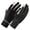 Black, variant on 1 Pair Outdoor Gloves Hollow Out Ice Silk Sunscreen Open Finger Sweat Absorption Breathable Full Fingers Touch Screen Anti-UV Summer Mittens for Outdoor