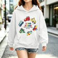 thumbnail image 2 of Generic Boys Girl Sweatshirt Pullover,Comfy Oversized Jumper,Crewneck,Cuff Ribbed Knit,Youth Juniors Thermal Thin Warmy,Travel Cool, 2 of 6