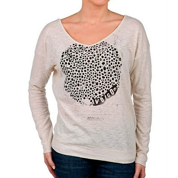 Volcom - Hawt Dots Juniors Long Sleeve T-Shirt - Medium