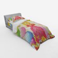 thumbnail image 2 of Ambesonne Birthday Bedding Set 3 Pcs, Girl Cartoon Themed, Twin, Multicolor, 2 of 2