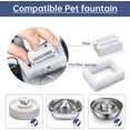 thumbnail image 3 of Pet Water Fountain Replacement Filters, Cat Fountain Carbon Filters and Foam Filters, 3 of 7