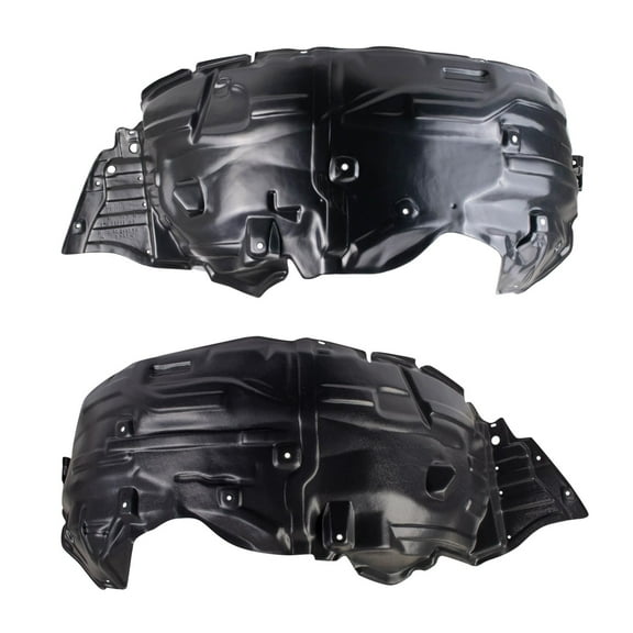 TRQ Front Inner Fender Liner Set Compatible with 2011-2013 INFINITI QX56 2014-2022 QX80 BDA15520