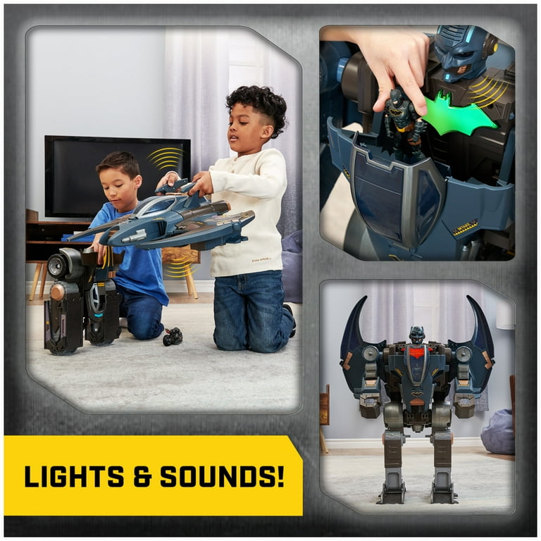 DC Batman Gotham City Guardian Large Playset Toy, 4-in-1
