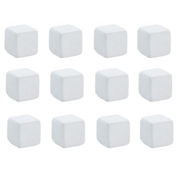 EeaseMX 12 piezas de sustrato de piedra de calcio para pecera, mineral de calcio natural para tortugas