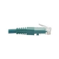 thumbnail image 2 of Eaton Tripp Lite Series Cat6 Gigabit Molded (UTP) Ethernet Cable (RJ45 M/M), PoE, Green, 6 ft. (1.83 m) - Patch cable - RJ-45 (M) to RJ-45 (M) - 6 ft - UTP - CAT 6 - IEEE 802.3ab/IEEE 802.5 - molded, stranded - green, 2 of 5