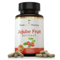 Florida Herbal Pharmacy, Jujube Fruit Extract Capsules 10:1 (120 Capsules) 500 mg per Capsule, 1000 mg Serving