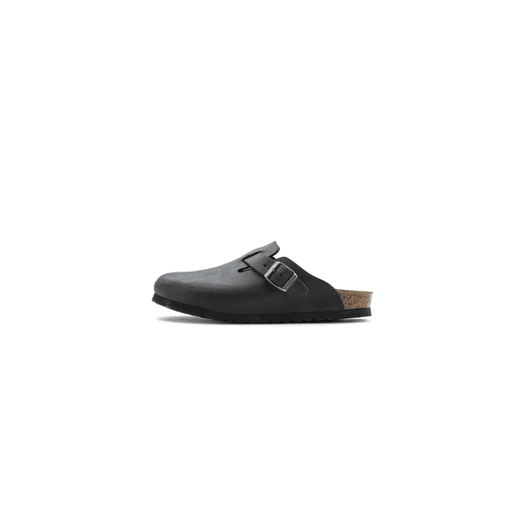 BIRKENSTOCK MENS Boston Clog "Oiled Leather - Black" 0059461 0059461 from Stadium Goods