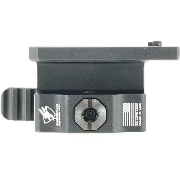 American Defense Manufacturing Holosun AEMS QD TAC Lever Red Dot Mount, Hight, Black