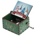 thumbnail image 1 of Funny Mini Christmas Chest Style Music Box Musical Box Christmas Gift Decoration (Green), 1 of 9