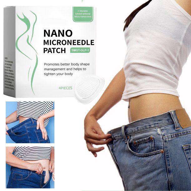 Laniska Glp-1 Body Shaping Patch: Fast-Acting Firming Technology for Toned Skin, Gentle Massage Effect, And Versatile Use on Arms, Thighs, And Belly