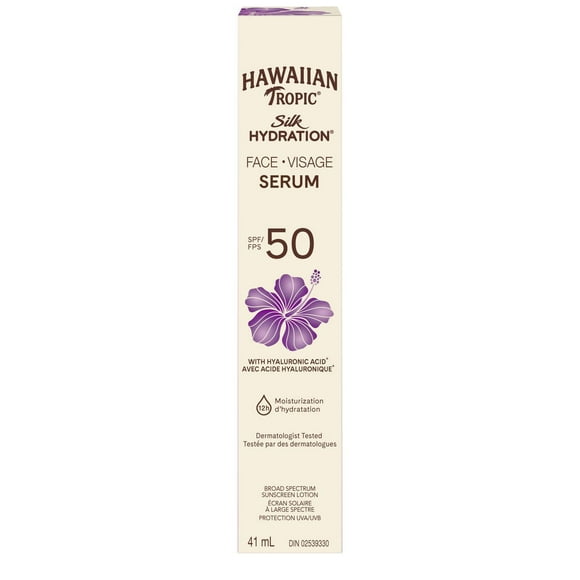 Hawaiian Tropic Silk Hydration Face Serum SPF 50 41mL