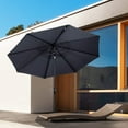 thumbnail image 1 of Tempera 9FT Auto Tilt Patio Umbrella space grey, 1 of 9