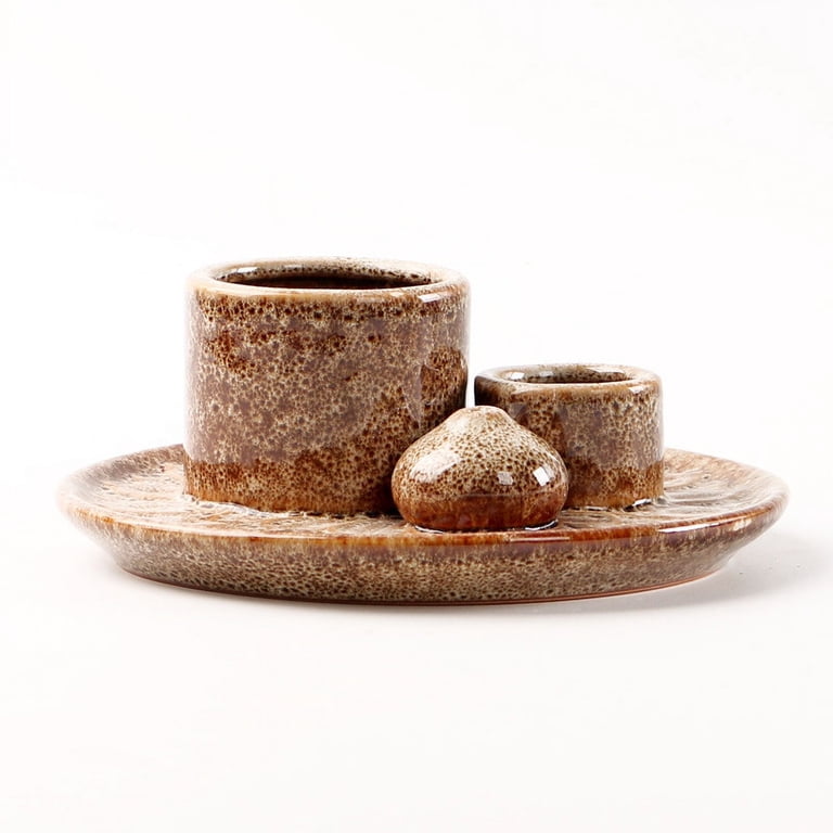4 in 1 Incense Burner Holder, Palo Santo Holder, Sage Holder for