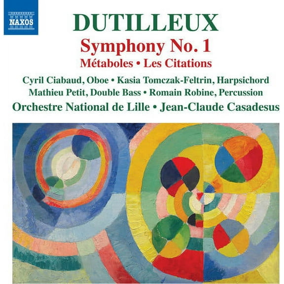 Dutilleux - Symphony 1 / Metaboles / Les Citations - Music & Performance - CD