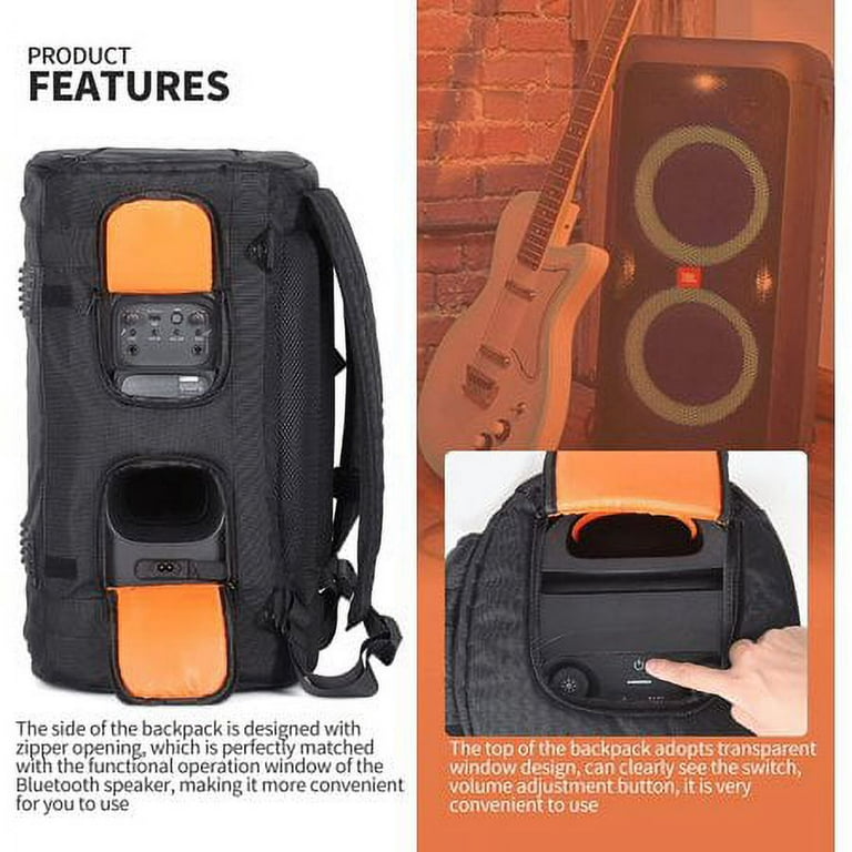 JBL Party Box Series Rugged Speaker Bag Carry Case, Portable JBL Party Box Series Rugged Speaker Bag Carry Case, Portable