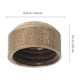 thumbnail image 5 of GOOHOCHY 1 juego de tornillos decorativos autorroscantes para fijación de espejos con tapa, 5 of 7
