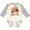 Natural and Heather, variant on Inktastic My Auntie Loves Me- cute owl family Boys or Girls Long Sleeve Baby Bodysuit