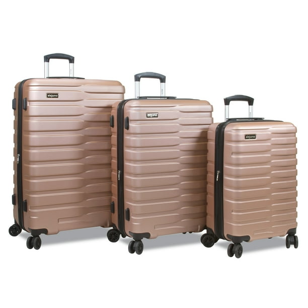 Dejuno Dejuno Cortex Lightweight 3Piece Hardside Spinner Luggage Set