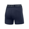 thumbnail image 2 of Nike Women's Pro 365 5" Shorts, CZ9831-010 Navy/White, XLarge, 2 of 2