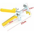 thumbnail image 2 of Durable Tile Leveling System, Adjustable Tension For Efficient Tile Laying, Versatile Applications Including Floors And Walls, Secure Positioning With Reusable Wedges (Yellow), 2 of 5