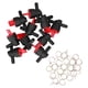 thumbnail image 4 of Válvula de cierre de combustible, 10 piezas, negro, rojo, 90 grados, piezas de cortacésped, accesorios para cortacésped, fabricados por expertos, 4 of 13