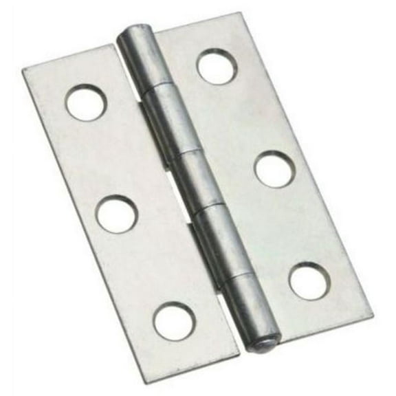National Hardware - V518 2-1/2" Non-Removable Pin Narrow Utility Hinge - 2 Per Pack