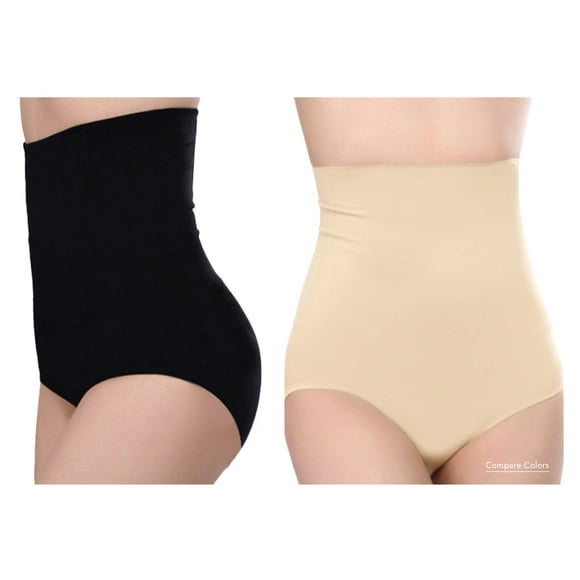Pack 2 Faja Alta Pantaleta Completa Sin Costuras Invisibles Tatys Fashion Tatys Fashion 90022