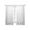 Gray, variant on Sheer Curtains 72 Inches Long, Grey Geometric Light Filtering Window Curtains for Living Room, Modern White Stripe Abstract Distortion Art Rod Pocket Voile Sheer Curtain Drapes, 52"W x 72"L, 2 Panels