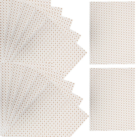 FONDOTIN 20 Sheets Present Tissue Paper with Star Pattern for Holiday and Birthday 70x50cm