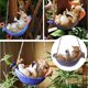 thumbnail image 1 of Cute Rabbit Swing Hanging Statue Landscape Swing Rabbit Dog Cat Swing Dragon Swing Owl Resin Sculpture Swing Sculpture, 1 of 5