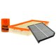 thumbnail image 1 of Kit De Filtro de Aire, Filtro de Aceite y Filtro de Cabina 3 PIEZAS Compatible con Ford Thunderbird V8 3.9L del 2002 al 2005, 1 of 3