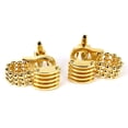 thumbnail image 3 of Gemelos Hugo con cadena para hombres Negocios Boda Aniversario, 3 of 9
