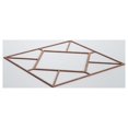 thumbnail image 4 of Ekena Millwork 23 3/8"W x 23 3/8"H x 1/4"T Large Hudson Decorative Fretwork Wood Wall Panels, Walnut, 4 of 18