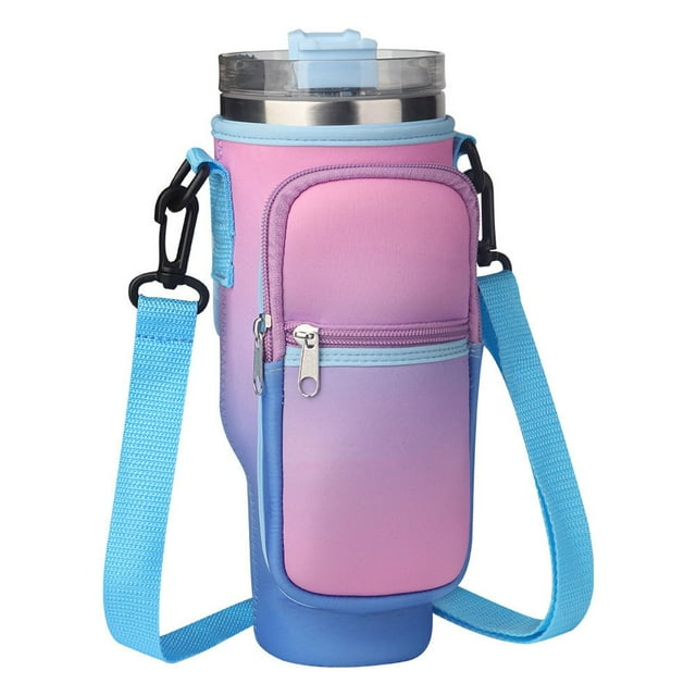 Ramiter Thermal Straw Cup Set Sports Diving Material Cup Set 40oz Handle Cup Set Speckled Mug