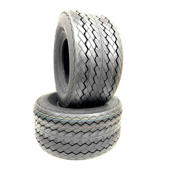 Two-18/8.50-8 4PR Golf Cart Sawtooth Turf Tires 18x850-8