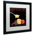 thumbnail image 4 of Trademark Fine Art "Italian Cuisine I" Canvas Art by Marco Fabiano White Mat, Black Frame, 4 of 4