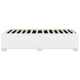 thumbnail image 3 of vidaXL Cadre de Lit Sans Matelas Blanc Simple TG Similicuir, 3 of 5
