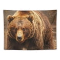 thumbnail image 5 of BCIIG  Grizzly Bear Tapestry Wall Hanging Bedroom Living Room Fabric Home Decoration Aesthetics Tapestry., 5 of 6