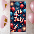 thumbnail image 6 of Patriotic Design Happy 4th of July Balloon Banner Fireworks Decoration Red White Blue Stars for Independence Day Celebration Outdoor Party Indoor Event, 6 of 8