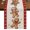 beige, variant on Steam Train Short Table Runner 36 Inches Long,Railroad Country Barn Rustic Trees Farmhouse Cotton Linen Table Runners Dresser Scarves,Fabric Tabletop Scarf Furniture Cover for Dinner Party 13"x36"