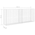 thumbnail image 4 of vidaXL Panier Gabion Acier Galvanisé 85x30x200 cm, 4 of 4