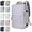 Gray + Pink, variant on Levette Bag, Levettevac Backpack, Travel Backpack Carry on Flight Approved, Large Capacity Waterproof Bag