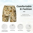 thumbnail image 5 of Balery Wild West Cowboy Mens Swim Trunks Swim Shorts for Men Quick Dry Inseam Beach Shorts with Compression Liner Pocket-XX-Large, 5 of 9