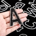 37 count Rhinestone Letter Stickers Large Glitter Alphabet Number Self ...