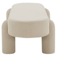 thumbnail image 5 of SAFAVIEH Couture Laurence Modern Cordoroy Modern Bench, Sand, 5 of 6